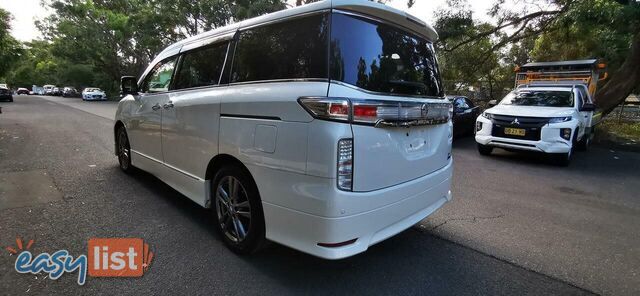 2012 NISSAN ELGRAND HIGHWAY STAR  -