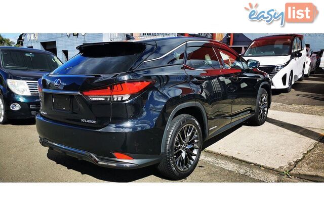 2021 LEXUS RX RX450H F SPORT 4X4  SUV
