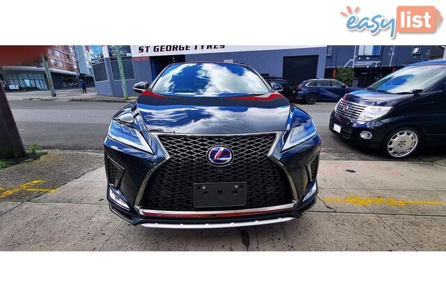 2021 LEXUS RX RX450H F SPORT 4X4  SUV