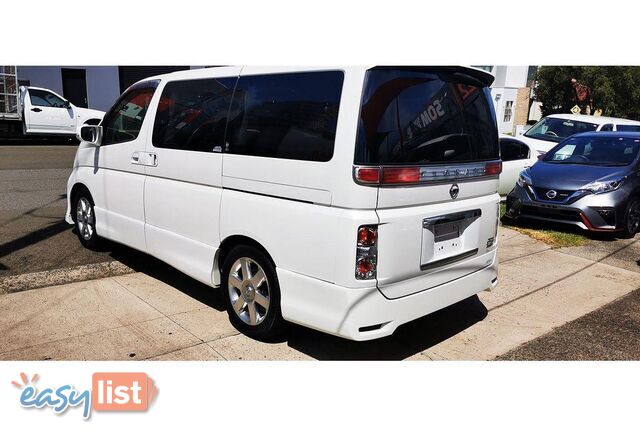 2007 NISSAN ELGRAND  E51 PEOPLEMOVER
