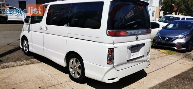 2007 NISSAN ELGRAND HIGHWAY STAR  WAGON