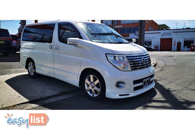 2007 NISSAN ELGRAND  E51 PEOPLEMOVER