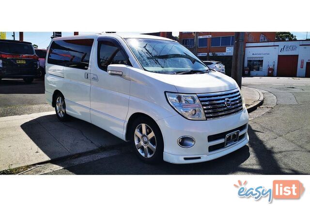 2007 NISSAN ELGRAND  E51 PEOPLEMOVER