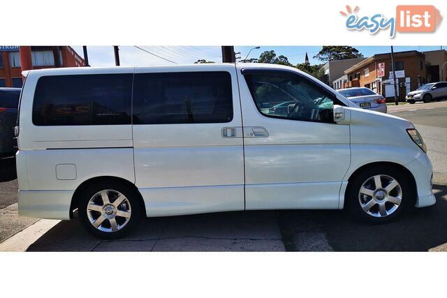 2007 NISSAN ELGRAND  E51 PEOPLEMOVER