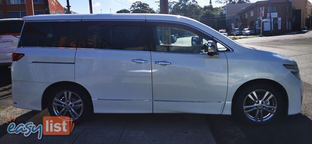 2010 NISSAN ELGRAND HIGHWAY STAR  COMMERCIAL
