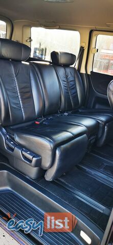 2007 NISSAN ELGRAND HIGHWAY STAR BLACK LEATHER EDITION  -