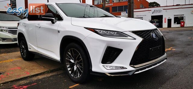 2020 LEXUS RX450H F SPORT HYBRID GYL25R SUV