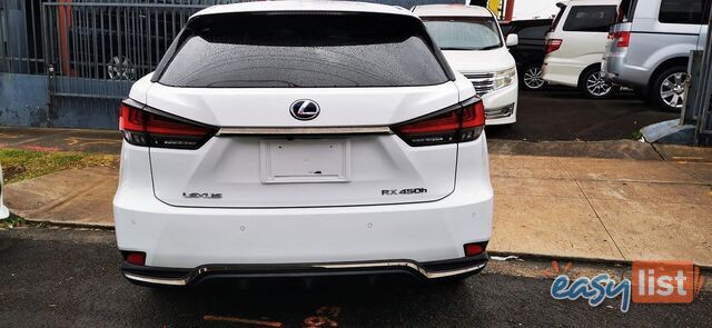 2020 LEXUS RX450H F SPORT HYBRID GYL25R SUV