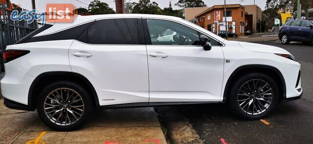 2020 LEXUS RX450H F SPORT HYBRID GYL25R SUV