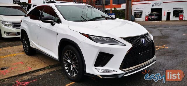 2020 LEXUS RX450H F SPORT HYBRID GYL25R SUV