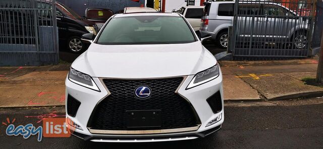 2020 LEXUS RX450H F SPORT HYBRID GYL25R SUV