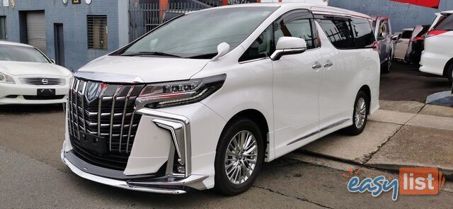 2022 TOYOTA ALPHARD SR C PACKAGE  COMMERCIAL