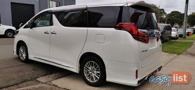 2022 TOYOTA ALPHARD SR C PACKAGE  COMMERCIAL