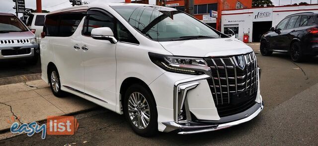 2022 TOYOTA ALPHARD SR C PACKAGE  COMMERCIAL