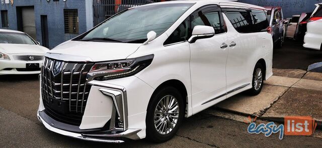 2022 TOYOTA ALPHARD SR C PACKAGE  COMMERCIAL