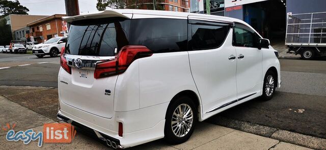 2022 TOYOTA ALPHARD SR C PACKAGE  COMMERCIAL