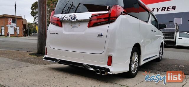 2022 TOYOTA ALPHARD SR C PACKAGE  COMMERCIAL