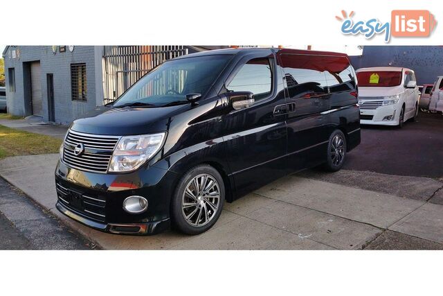 2008 NISSAN ELGRAND  E51 PEOPLEMOVER
