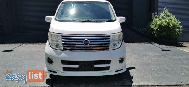 2007 NISSAN ELGRAND HIGHWAY STAR BLACK LEATHER EDITION  -