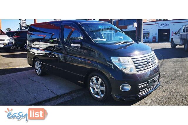2007 NISSAN ELGRAND  E51 PEOPLEMOVER