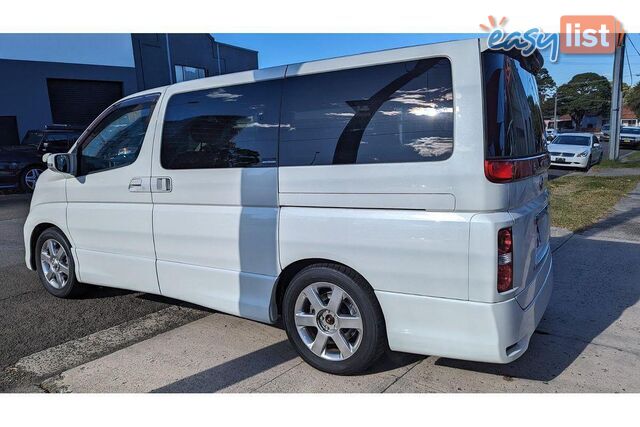 2007 NISSAN ELGRAND  E51 PEOPLEMOVER