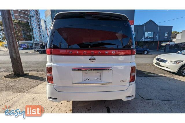 2007 NISSAN ELGRAND  E51 PEOPLEMOVER