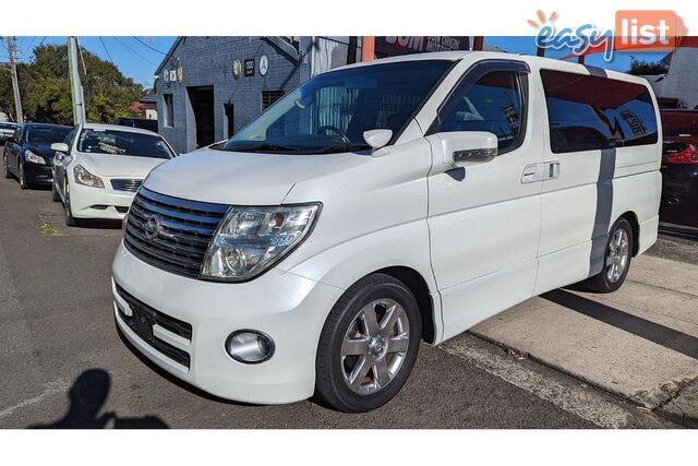 2007 NISSAN ELGRAND  E51 PEOPLEMOVER