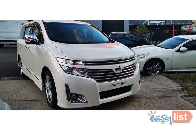 2010 NISSAN ELGRAND  E51 PEOPLEMOVER