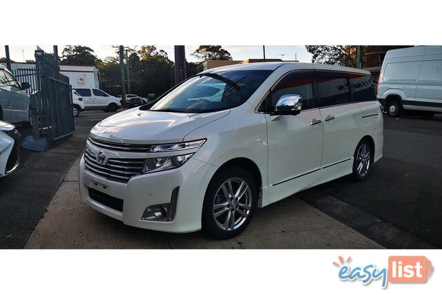 2010 NISSAN ELGRAND  E51 PEOPLEMOVER