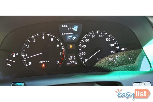 2007 LEXUS LS LS460 R  SEDAN