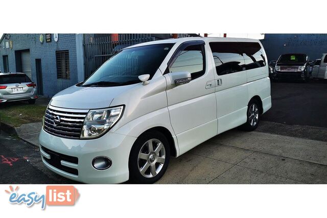 2008 NISSAN ELGRAND  E51 PEOPLEMOVER