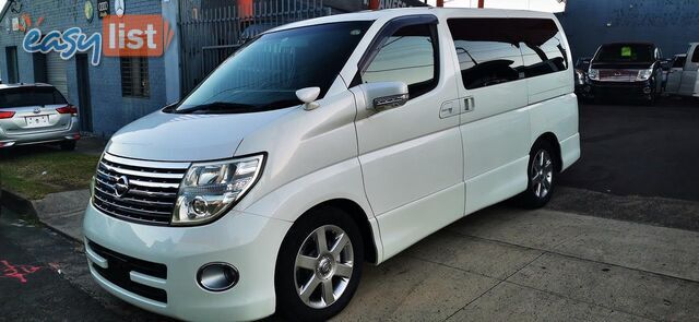 2008 NISSAN ELGRAND HIGHWAY STAR  WAGON