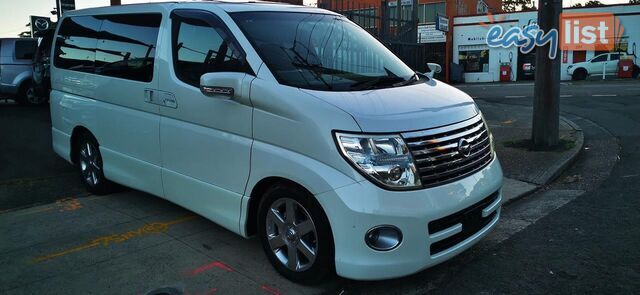 2008 NISSAN ELGRAND HIGHWAY STAR  WAGON