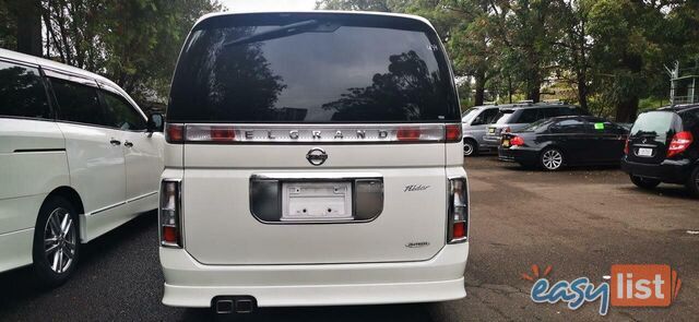2003 NISSAN ELGRAND RIDER  WAGON