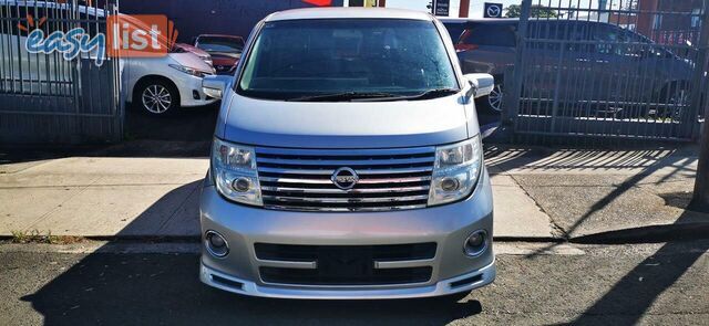 2007 NISSAN ELGRAND HIGHWAY STAR  -