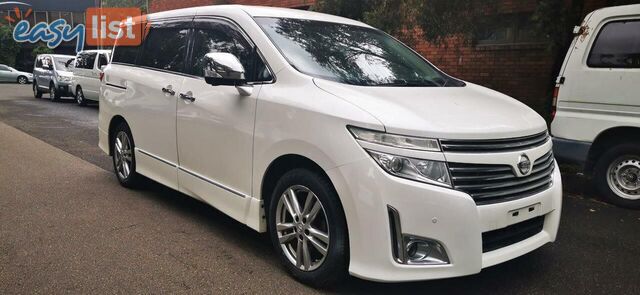 2010 NISSAN ELGRAND HIGHWAY STAR  COMMERCIAL