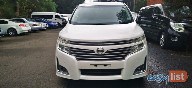 2010 NISSAN ELGRAND HIGHWAY STAR  COMMERCIAL