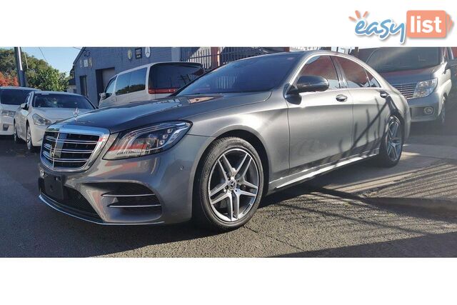 2018 MERCEDES-BENZ S-CLASS   SEDAN