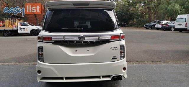 2011 NISSAN ELGRAND RIDER  COMMERCIAL
