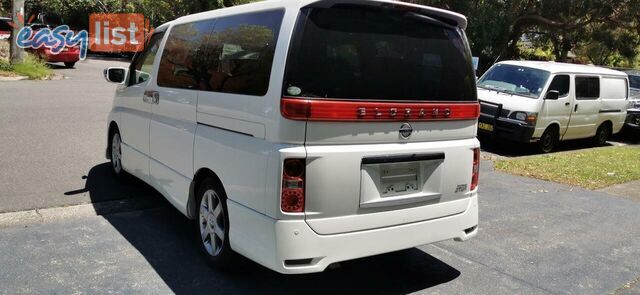 2008 NISSAN ELGRAND HIGHWAY STAR  -