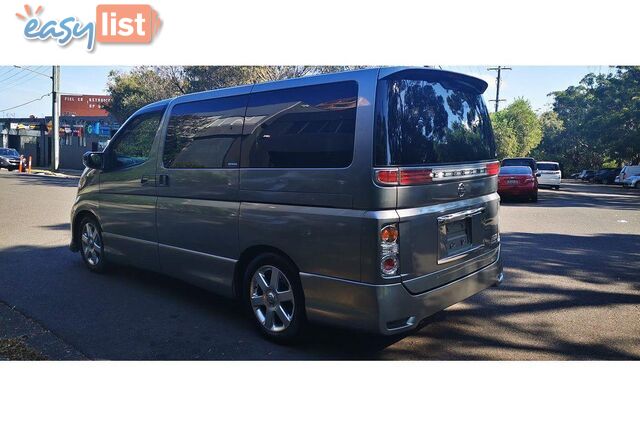 2007 NISSAN ELGRAND  E51 PEOPLEMOVER