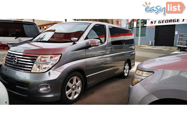 2007 NISSAN ELGRAND  E51 PEOPLEMOVER