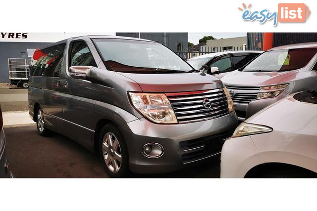 2007 NISSAN ELGRAND  E51 PEOPLEMOVER