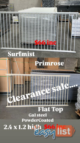 Flat Top Pool panels $66 inc 