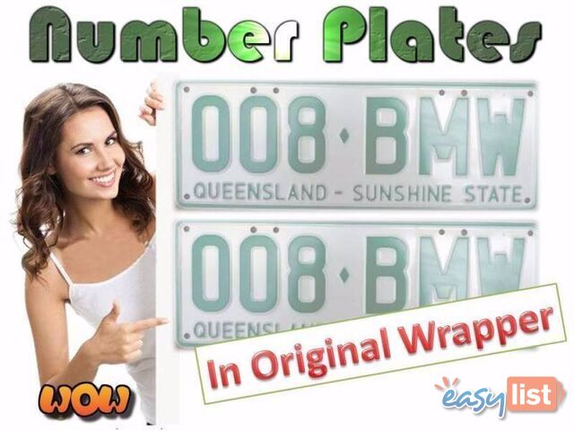 008-BMW QLD Custom Number Plates