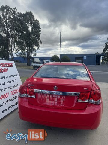 2009 Holden Cruze JG Sedan Manual