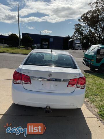 2010 Holden Cruze JG CD Sedan Manual