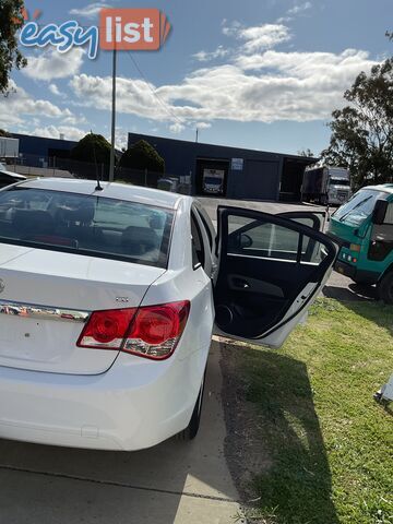 2010 Holden Cruze JG CD Sedan Manual