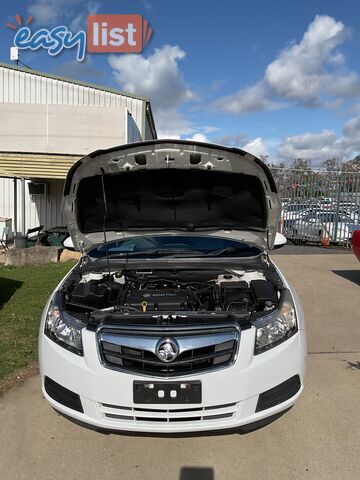 2010 Holden Cruze JG CD Sedan Manual