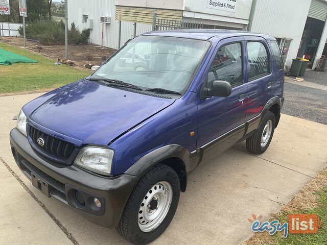 2002 Daihatsu Terios Wagon Manual